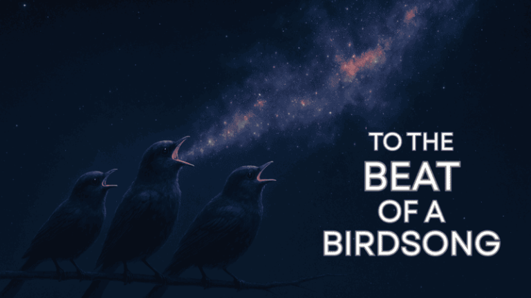 To the beat of a birdsong
